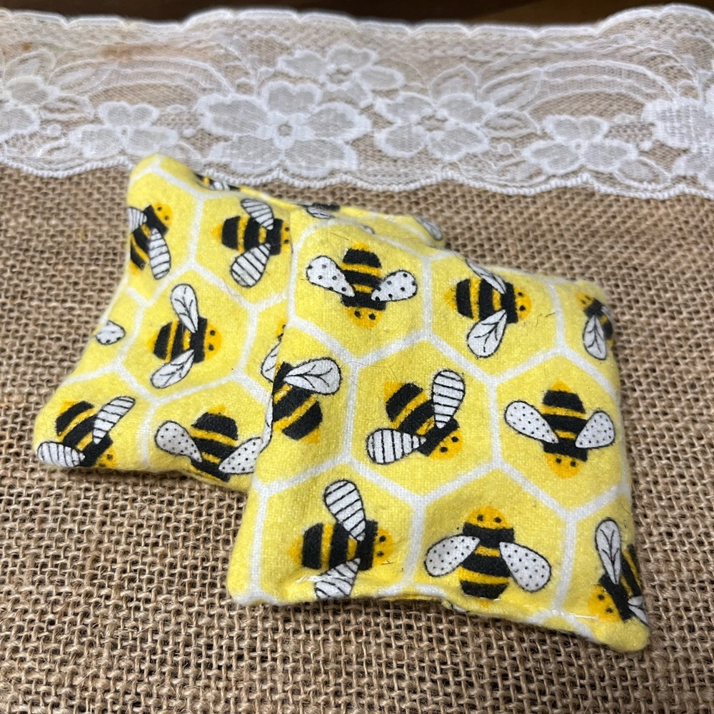 Yellow Bee Print Hand Warmers FREE WITH PURCHASE